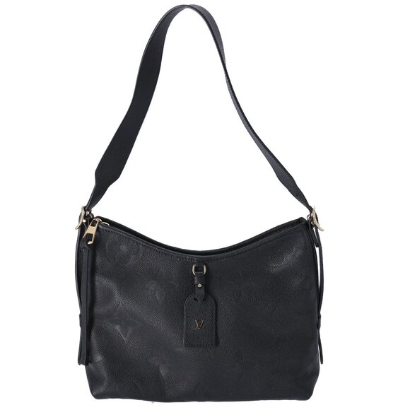 Louis Vuitton Carryall NM PM Monogram Empreinte Shoulder Bag M46288 Black - Picture 3 of 9